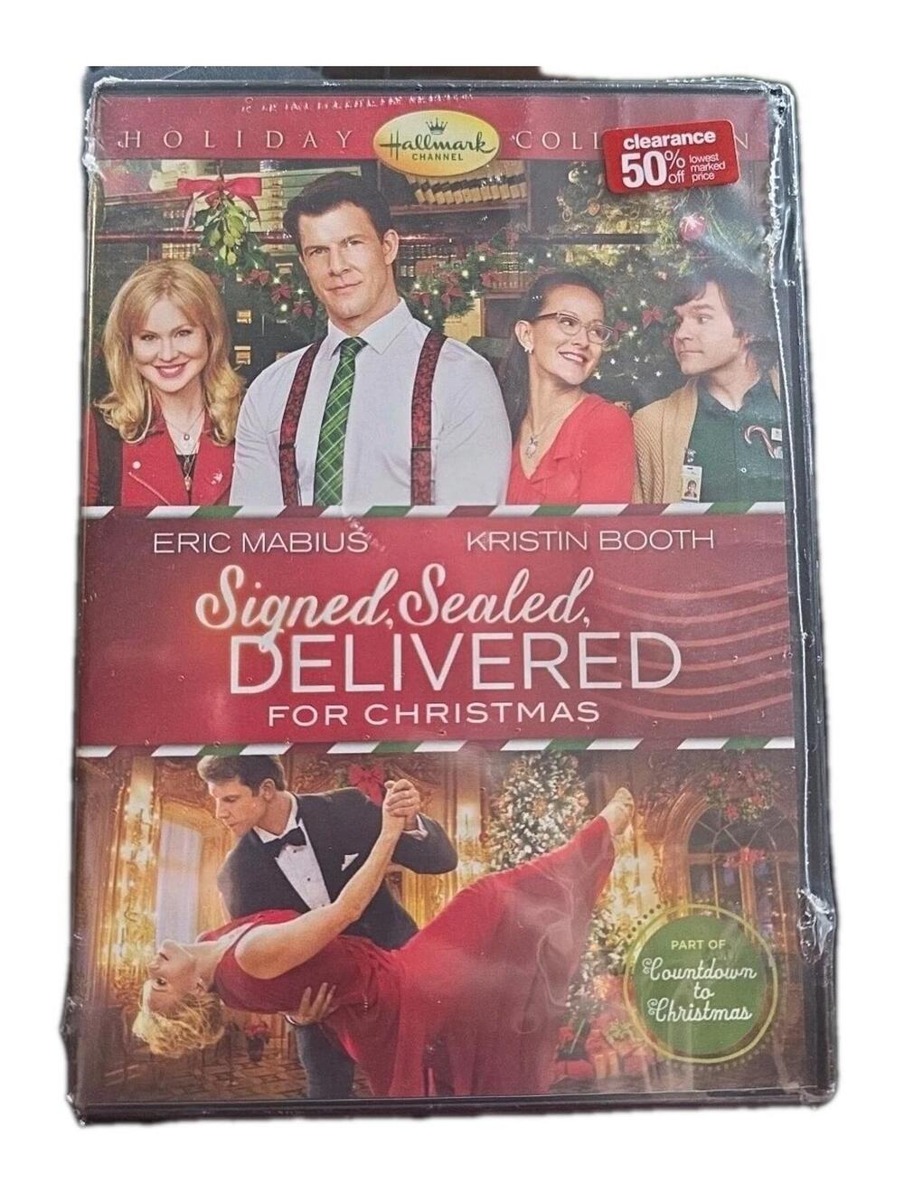 Signed, Sealed, Delivered for Christmas DVD Hallmark Holiday Collection New